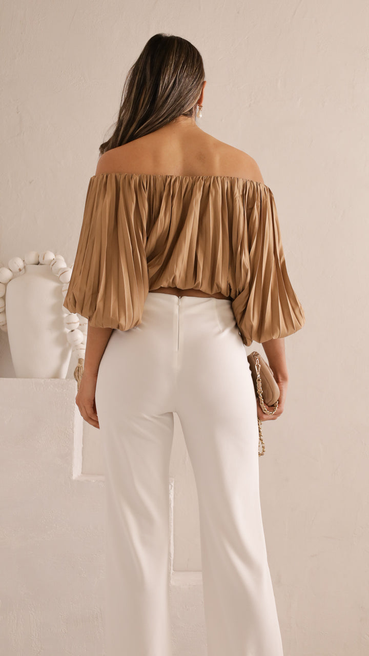 rear view image 2 of Reina Off-Shoulder Blouse