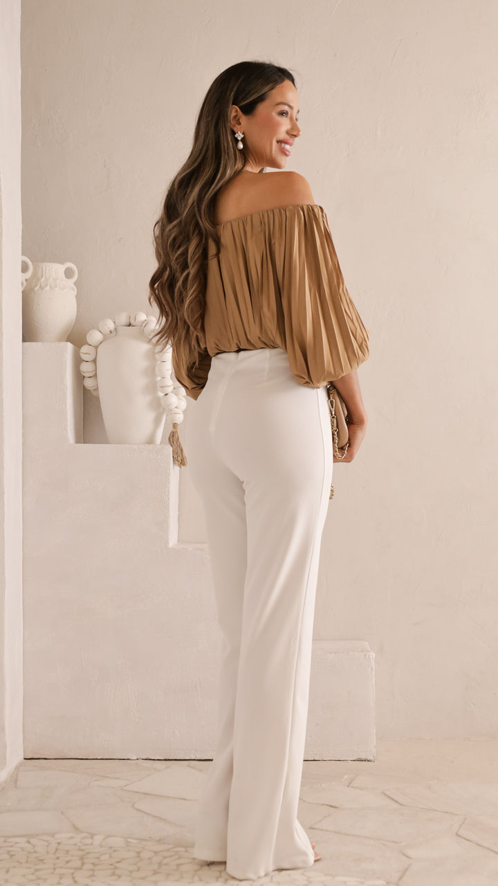 side view image 2 of Reina Off-Shoulder Blouse