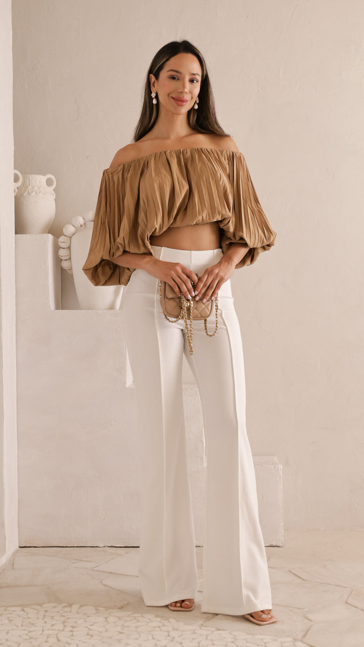 front view image 3 of Reina Off-Shoulder Blouse