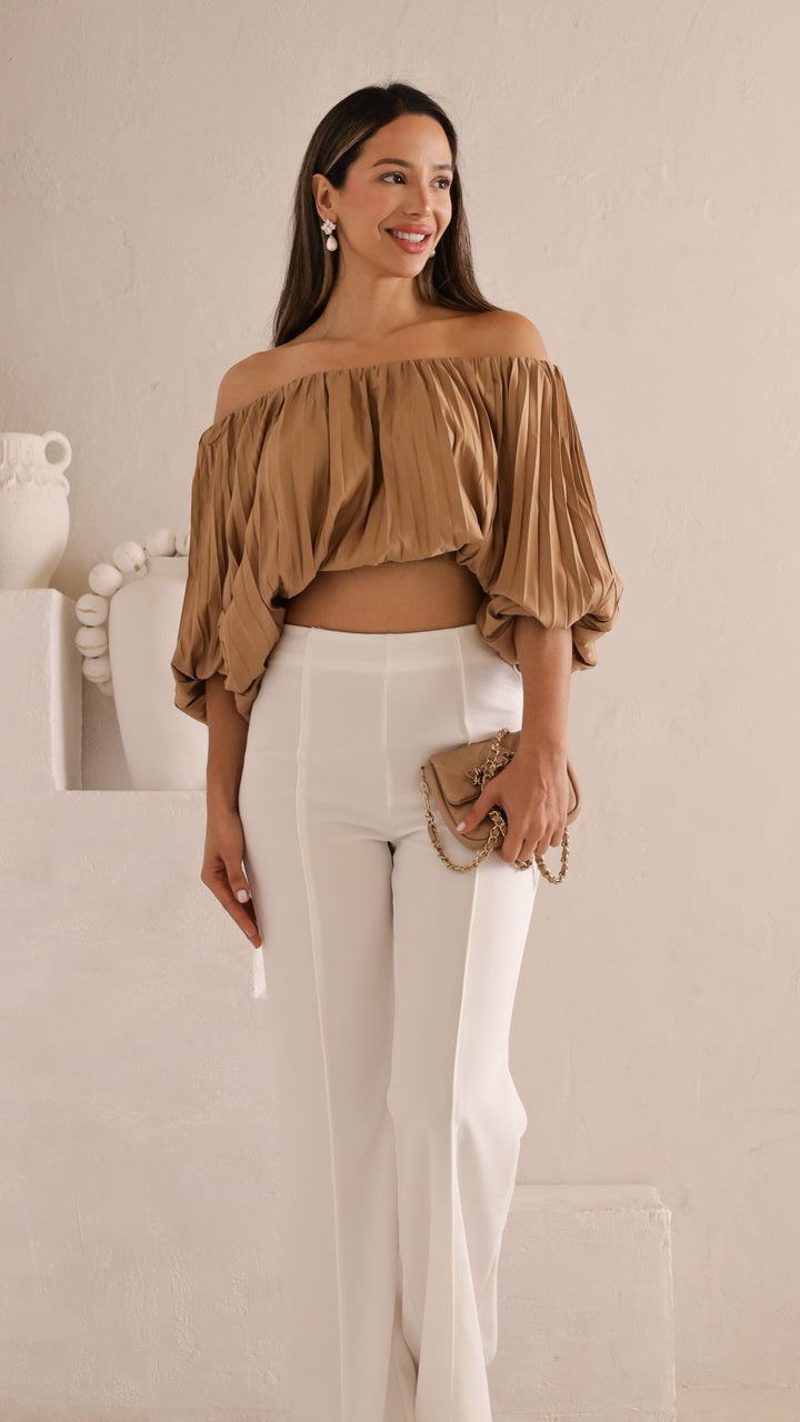 front view image 4 of Reina Off-Shoulder Blouse