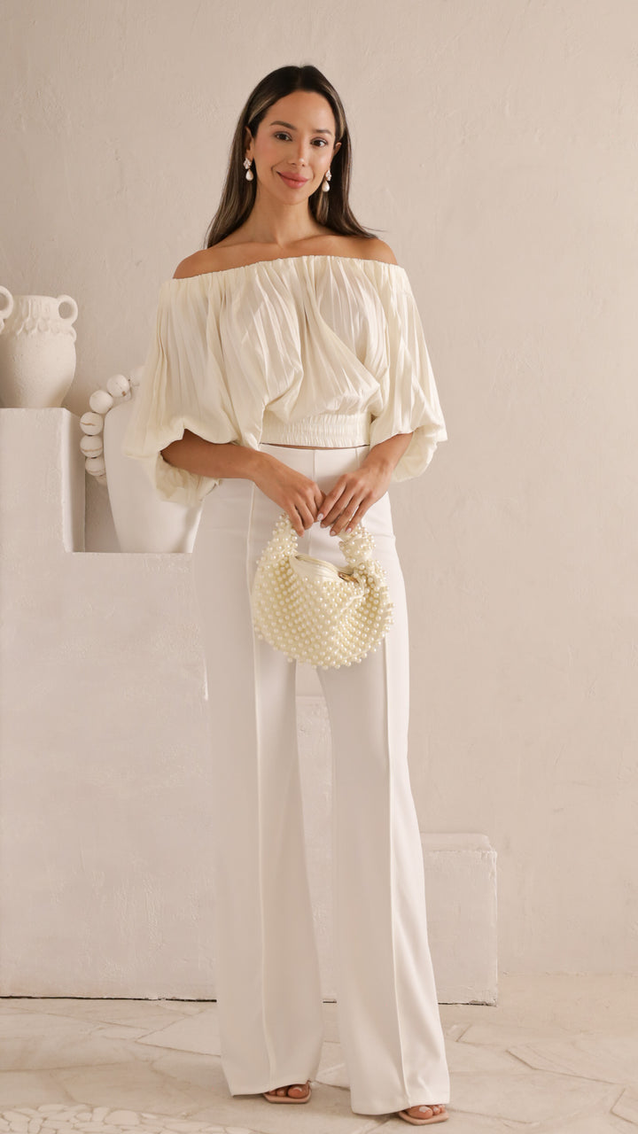 front view image 5 of Reina Off-Shoulder Blouse