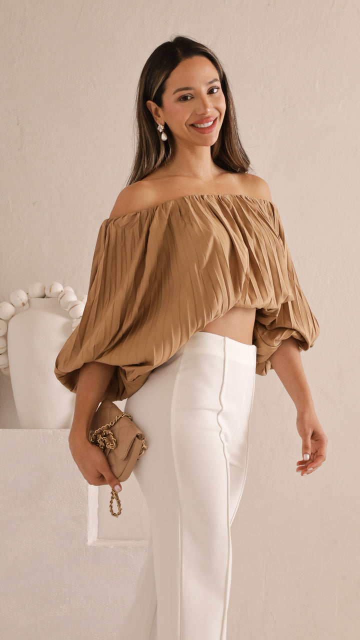 side view image 5 of Reina Off-Shoulder Blouse
