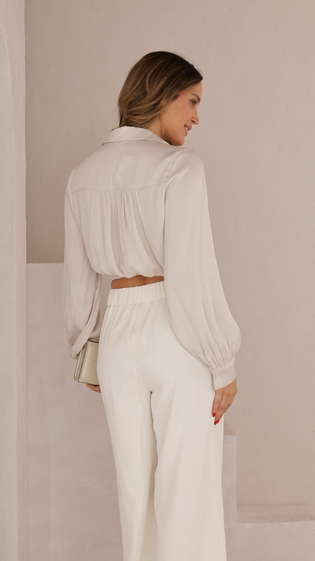 rear view image 1 of Annalise Wrap Top