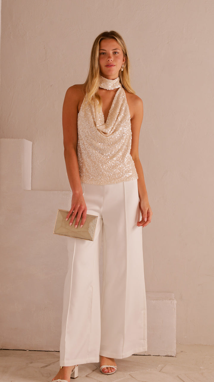 front view image 1 of Leona Sequin Top