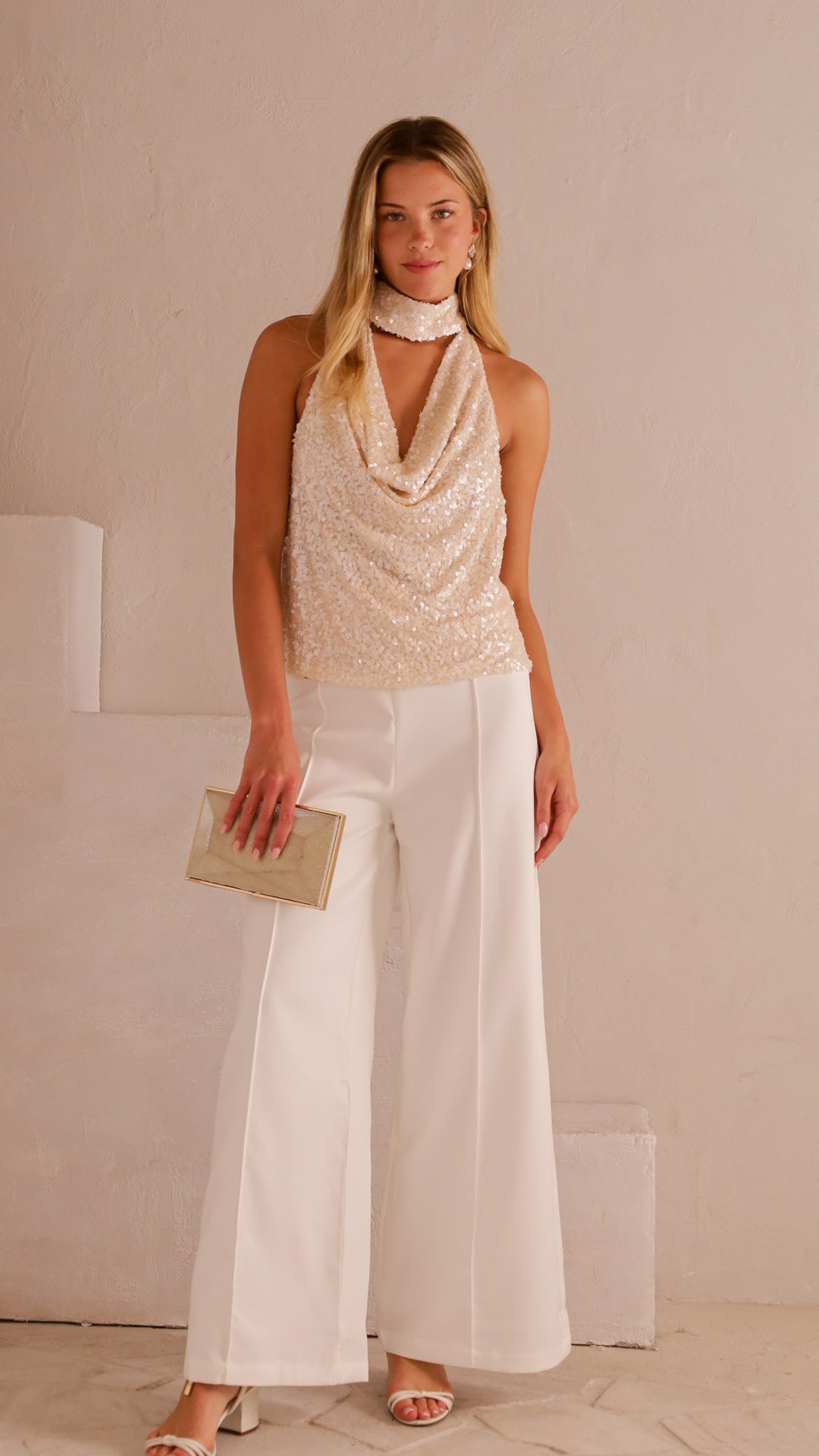 front view image 4 of Leona Sequin Top