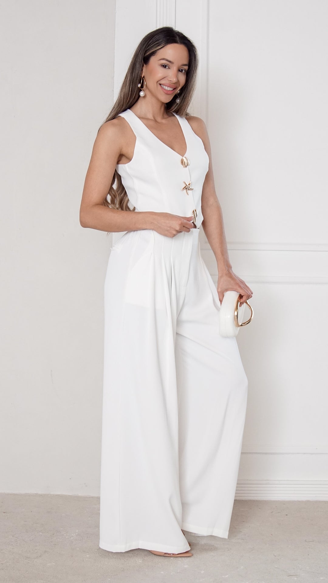 side view image 1 of Marielle Vest Top