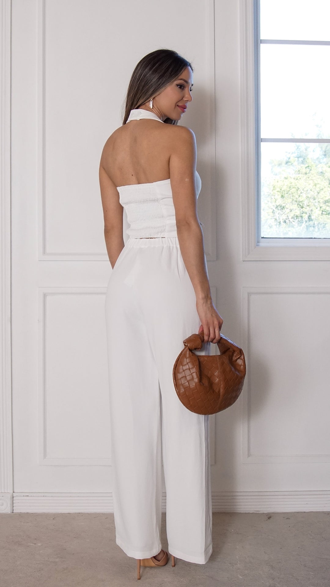 rear view image 1 of Alessia Halter Top