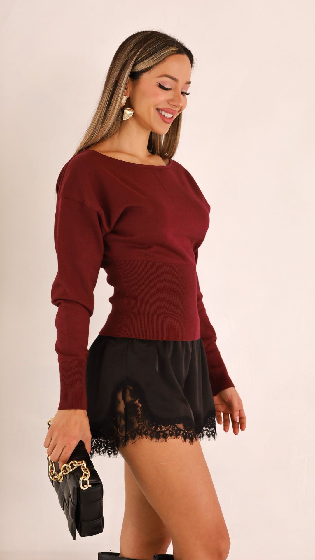 side view image 1 of Lexia Sweater Top