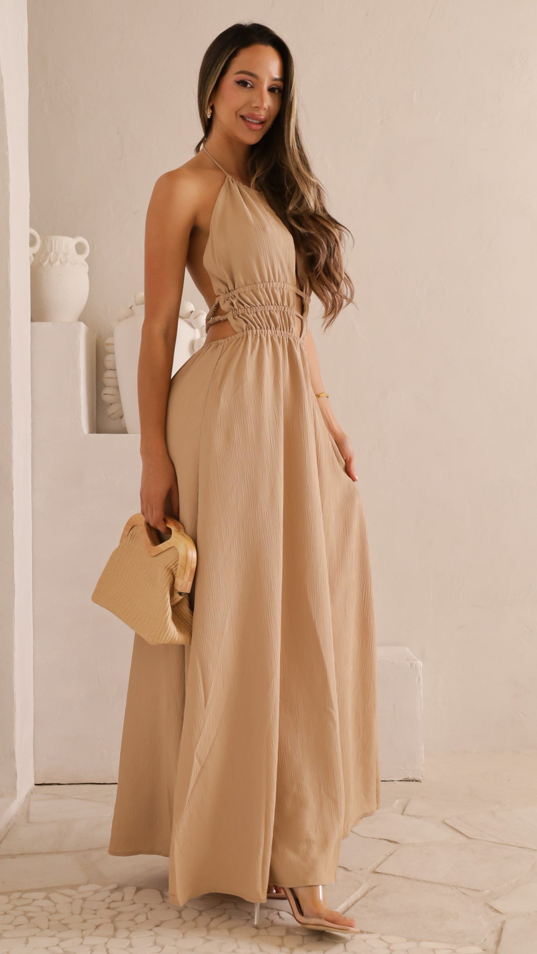 side view image 2 of Livia Maxi Dress