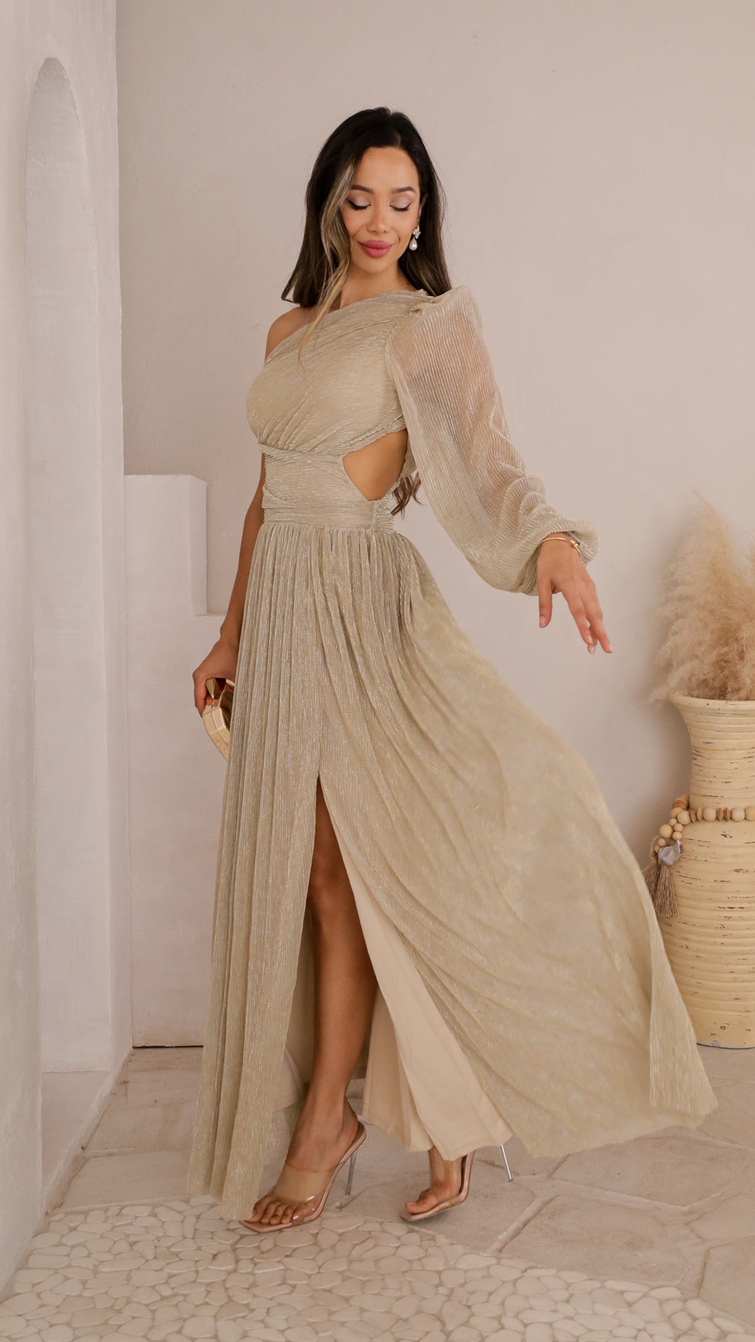 side view image 2 of Rielle Maxi Dress