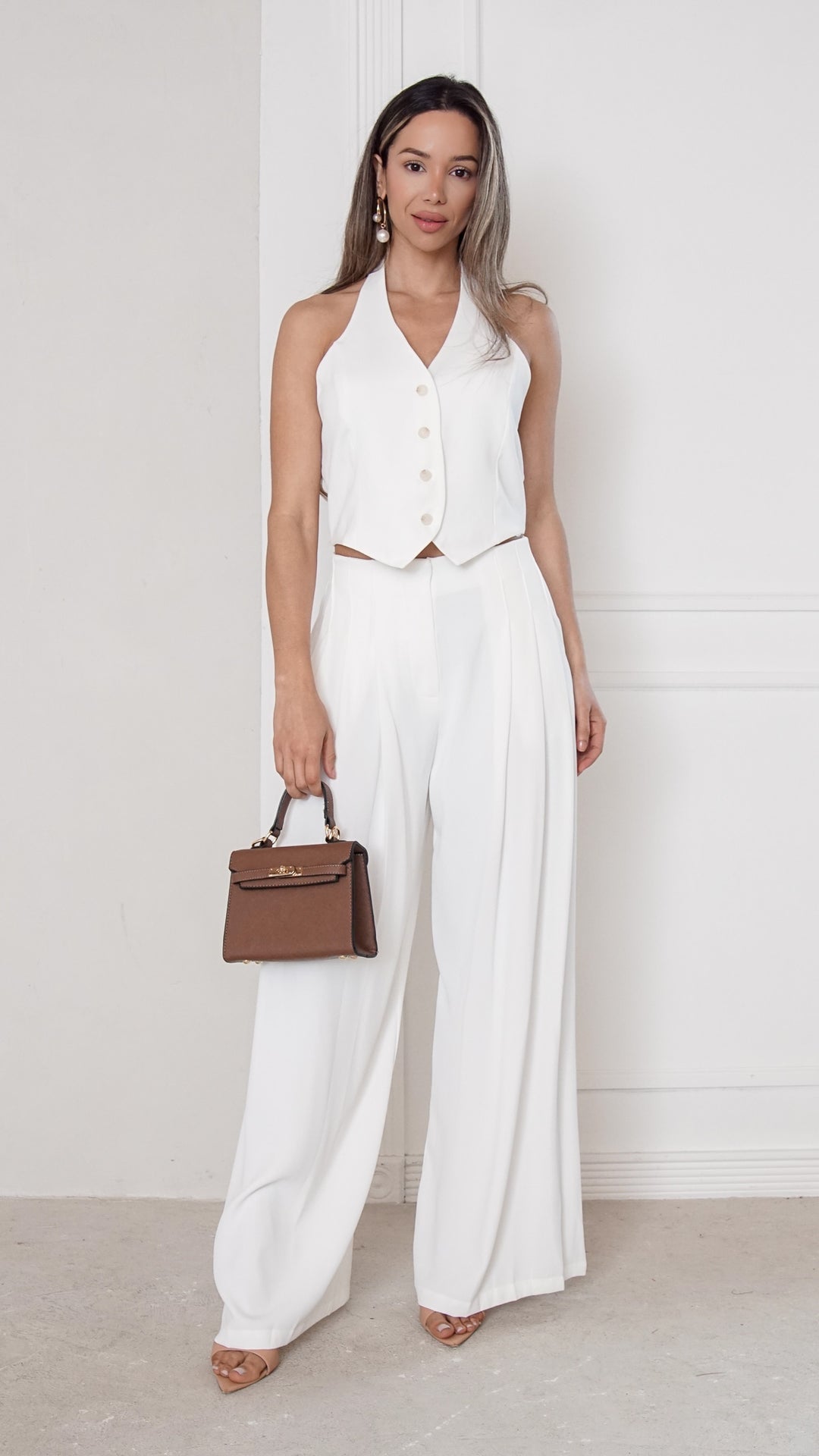 front view image 1 of Selene Palazzo Pants