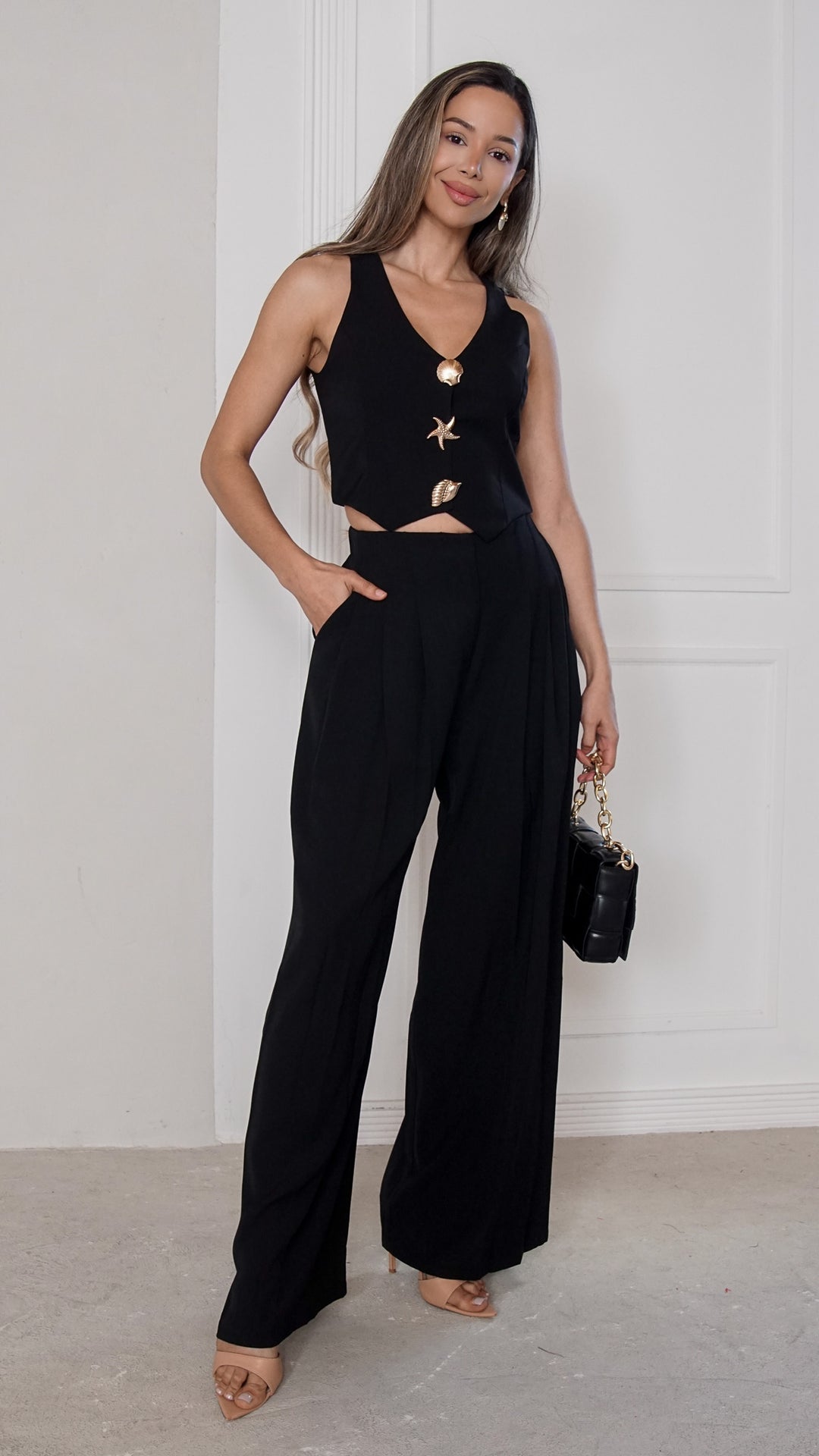 front view image 4 of Selene Palazzo Pants