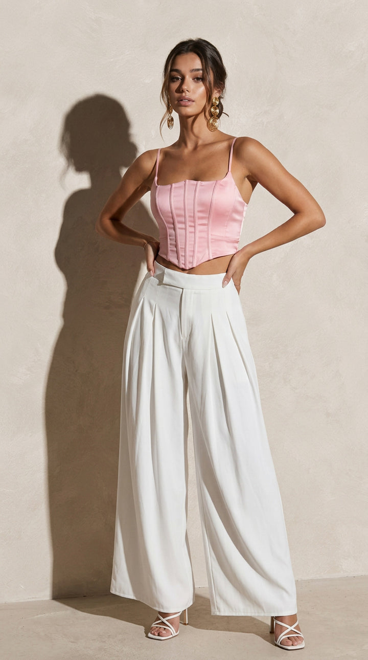 side view image 1 of Sabrina Top