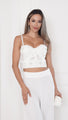 Rosalie Floral Bustier Top