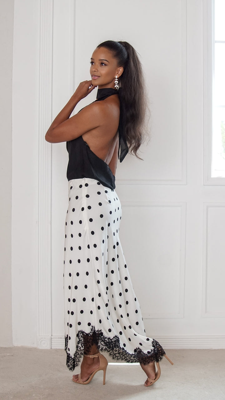 side view image 1 of Lucienne Midi Skirt
