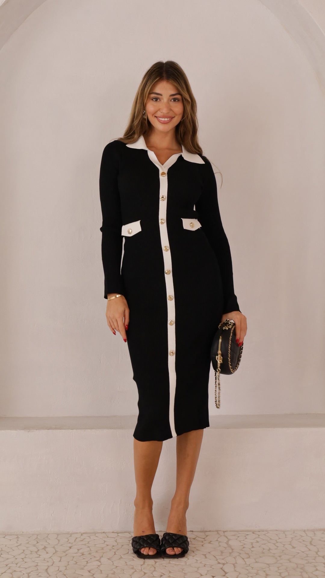 front view image 1 of Arlo Midi Dress