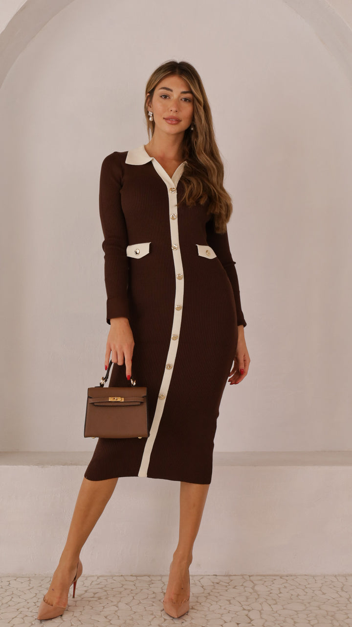 front view image 1 of Arlo Midi Dress