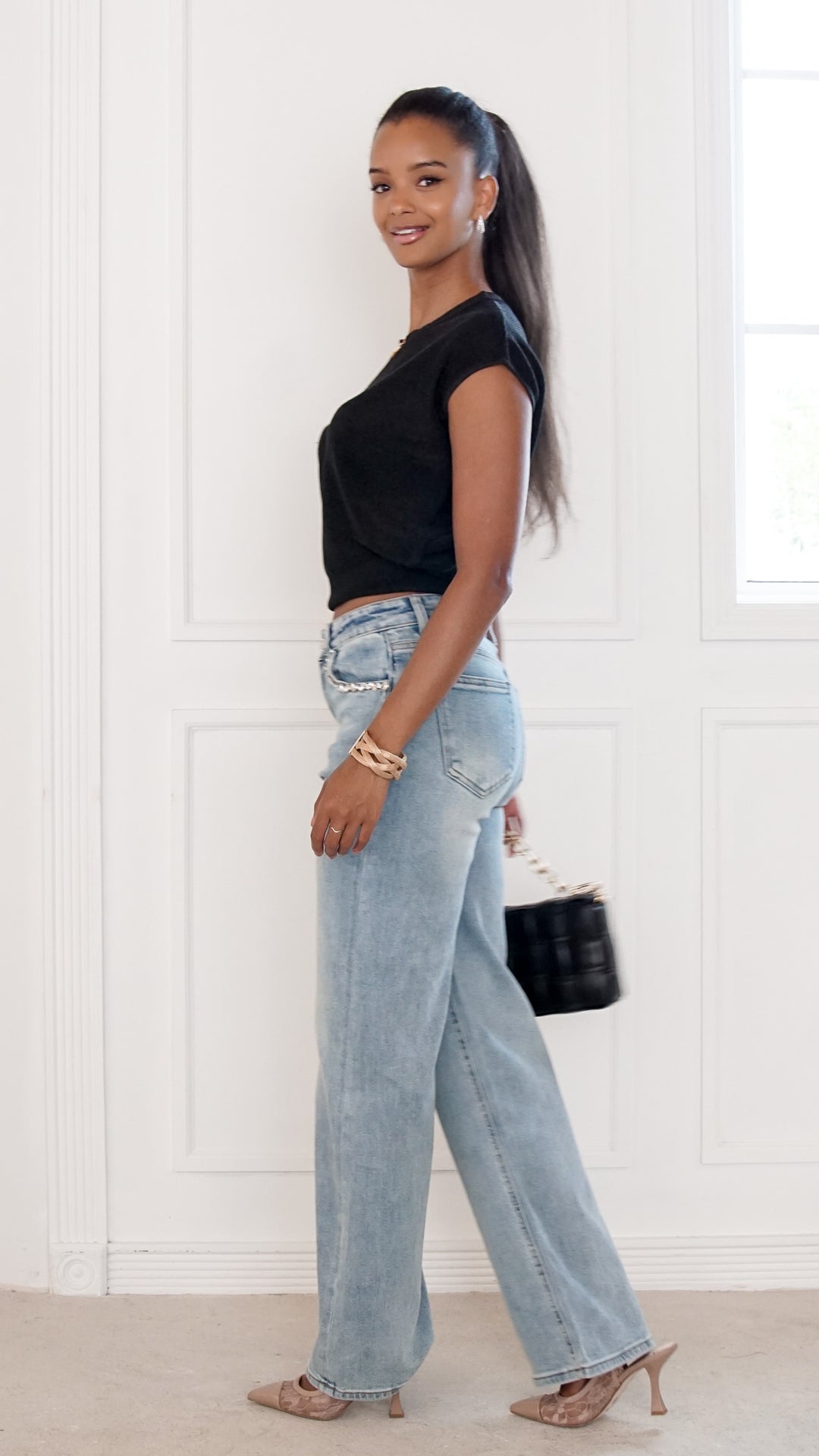 side view image 1 of Girene Top
