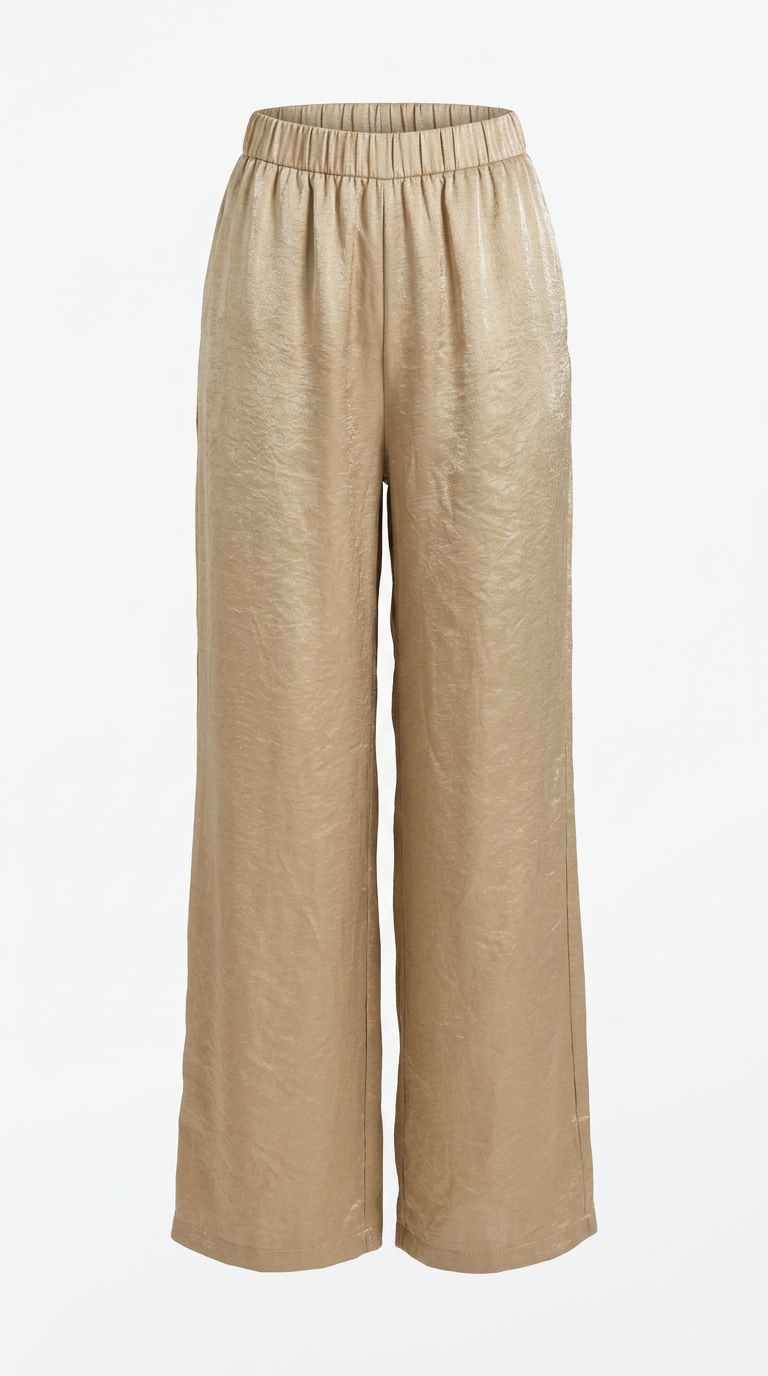 front view image front view_beige of Clarie Pants