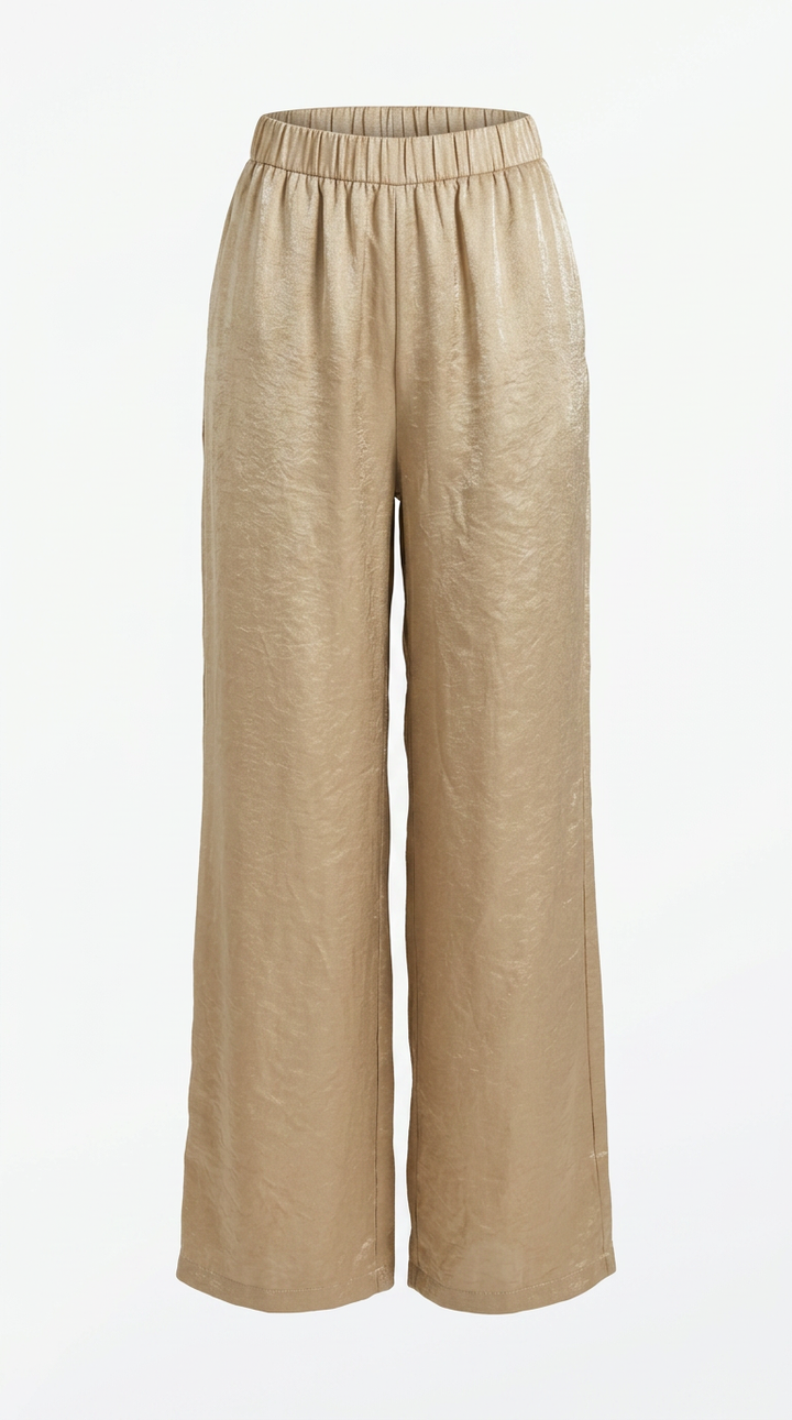 front view image front view_beige of Clarie Pants