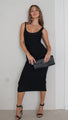 Valentina Sleeveless Midi Dress