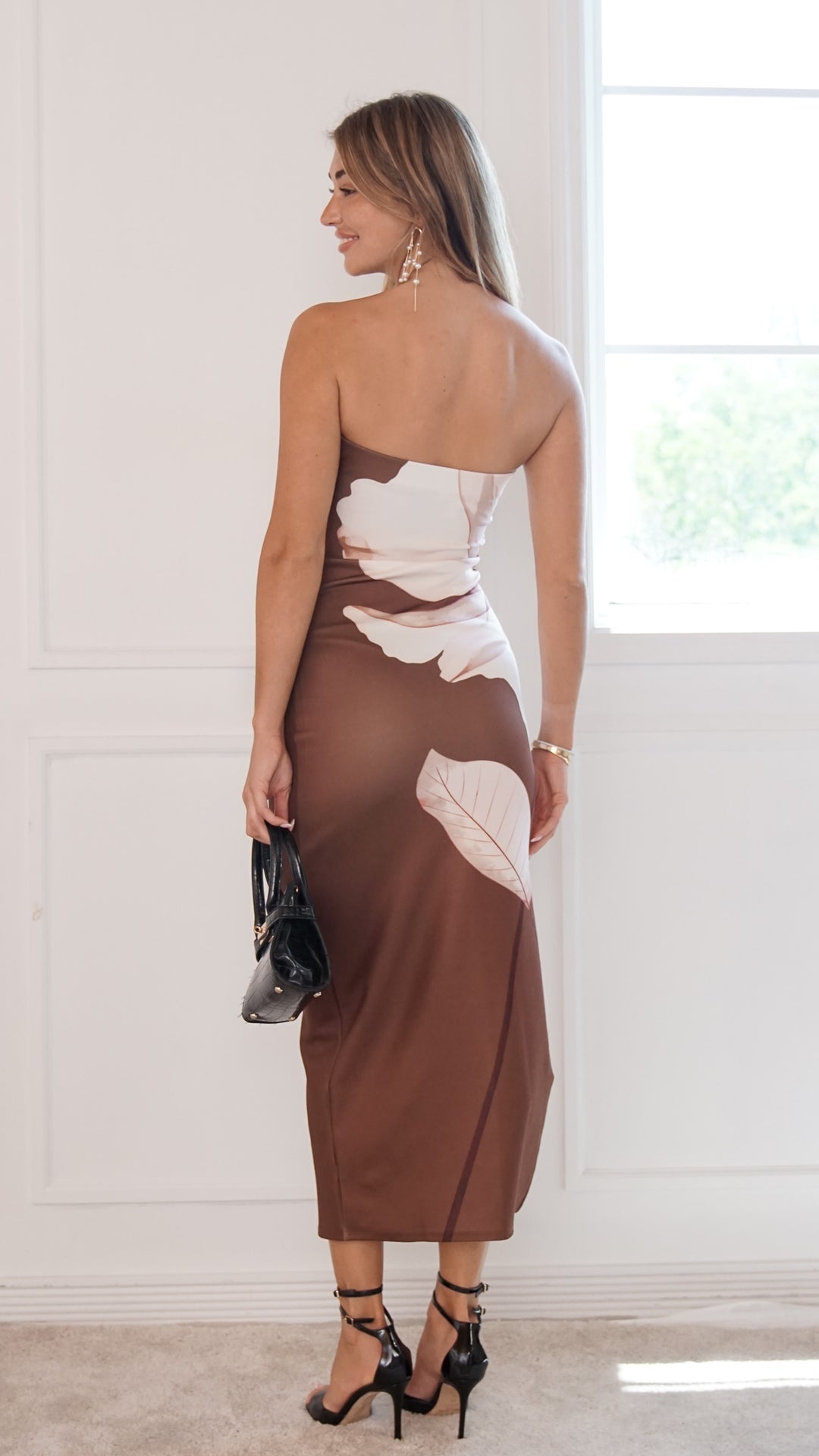 rear view image 1 of Andria Midi Dress