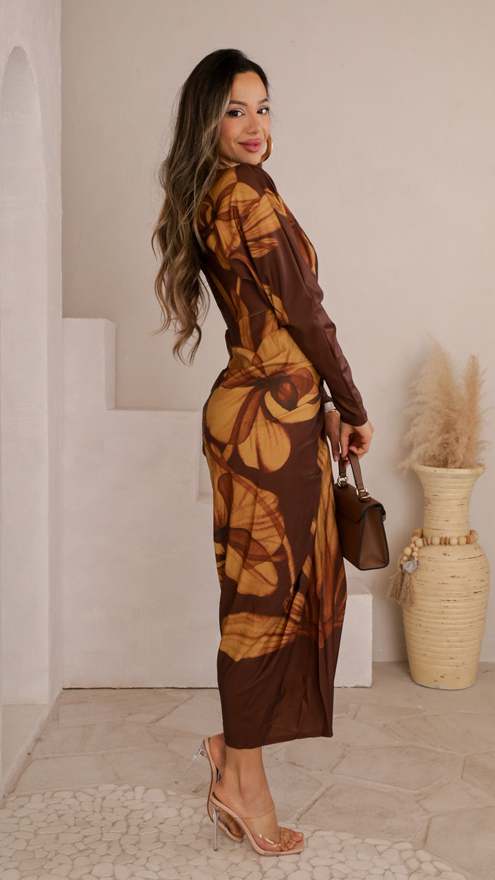 side view image 2 of Maribel Midi Dress