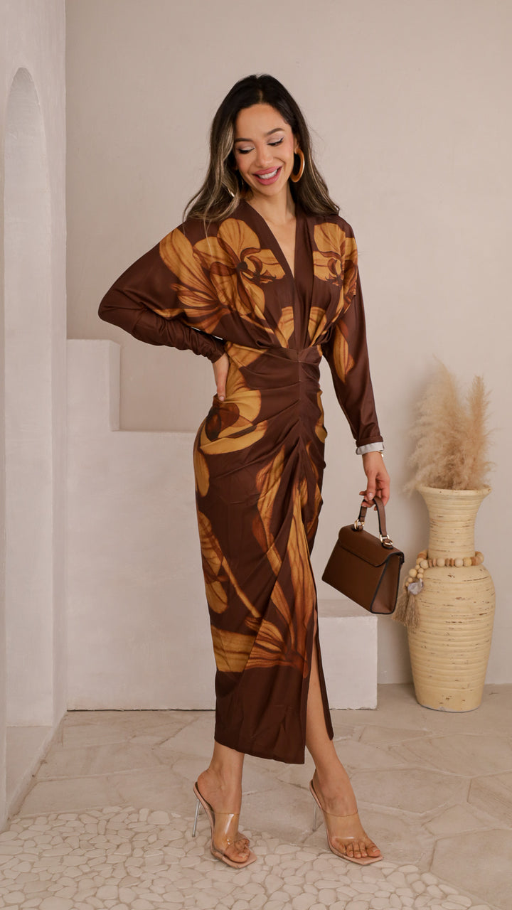 side view image 3 of Maribel Midi Dress