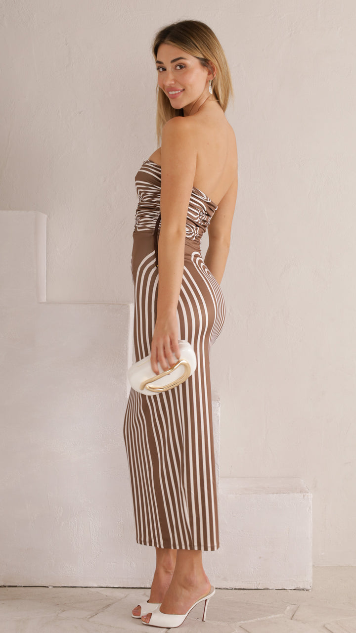 side view image 2 of Taelor Midi Dress