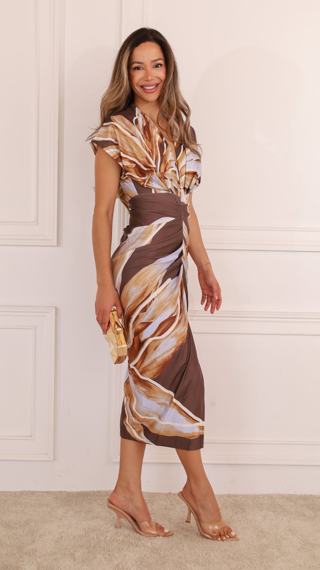 side view image 1 of Vane Midi Dress