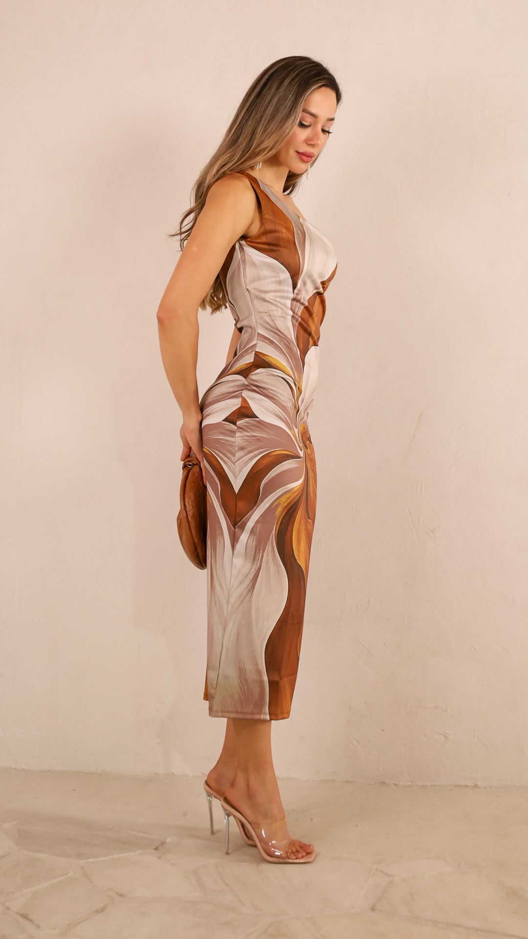 side view image 1 of Aestor Midi Dress