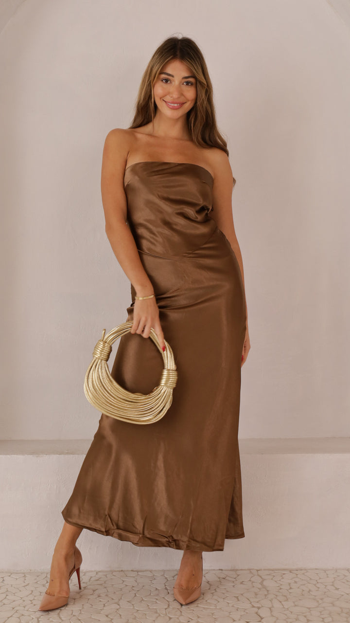 front view image 1 of Keslie Midi Dress