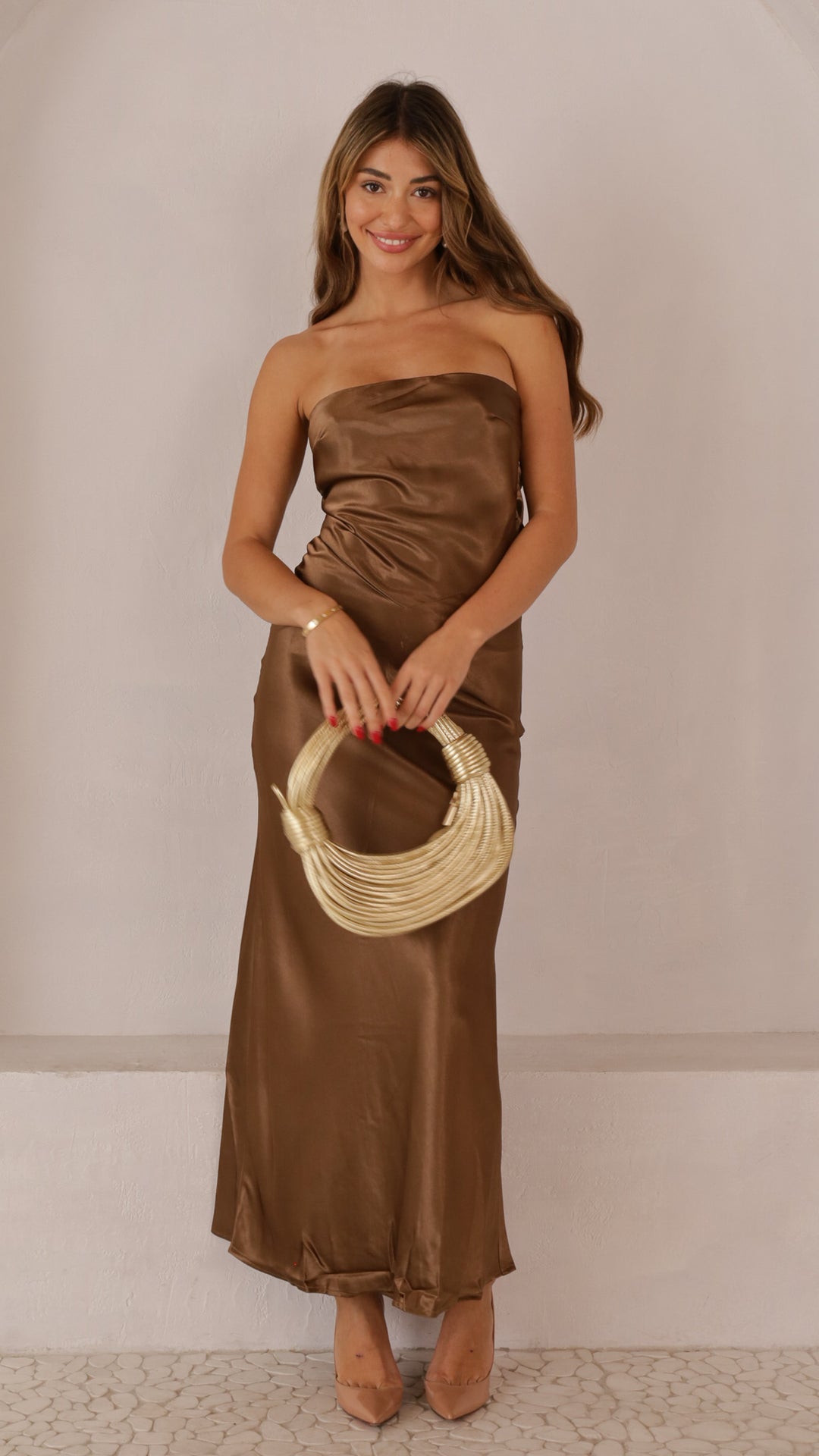 front view image 5 of Keslie Midi Dress