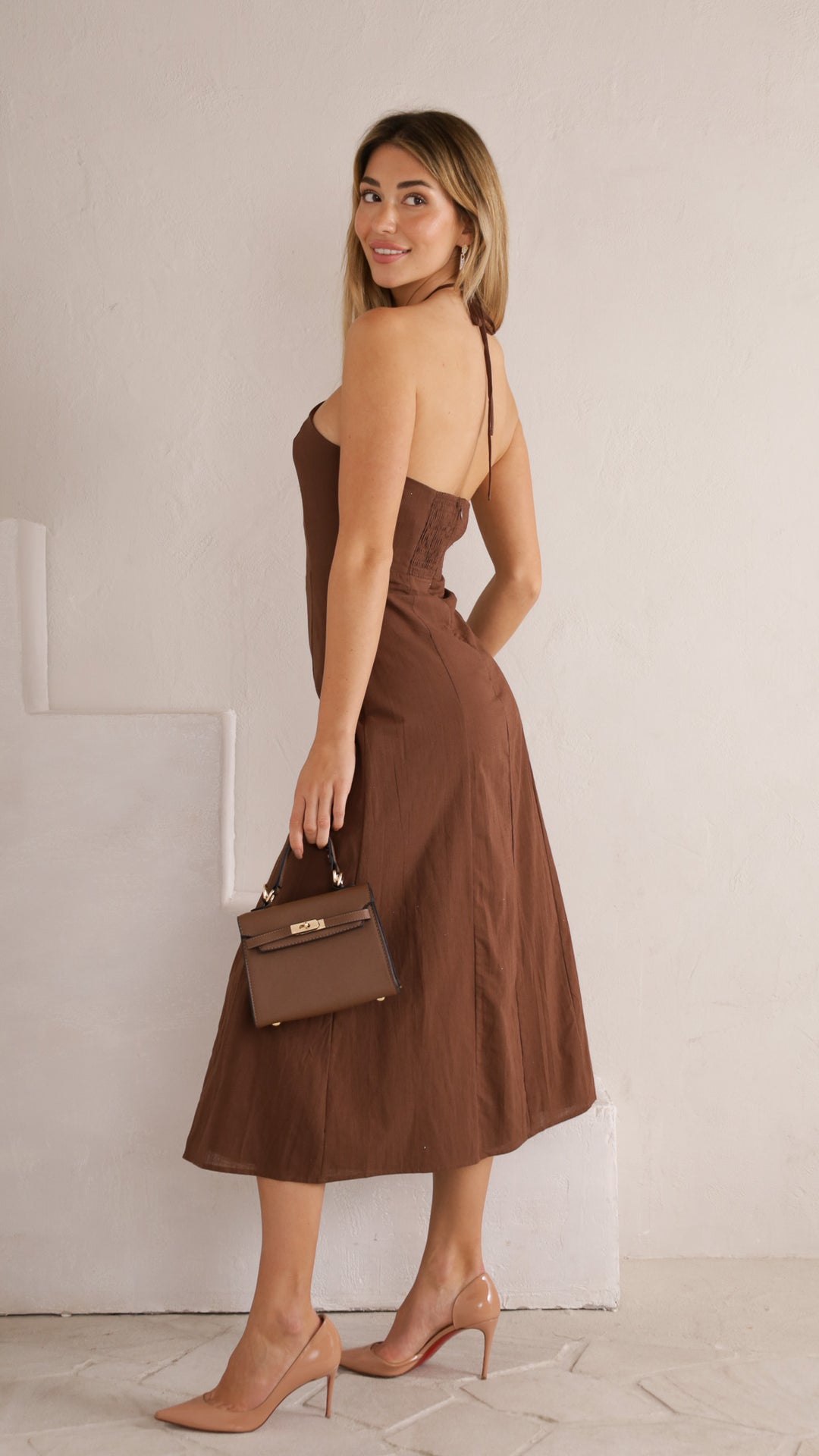 side view image 1 of Amrezi Midi Dress