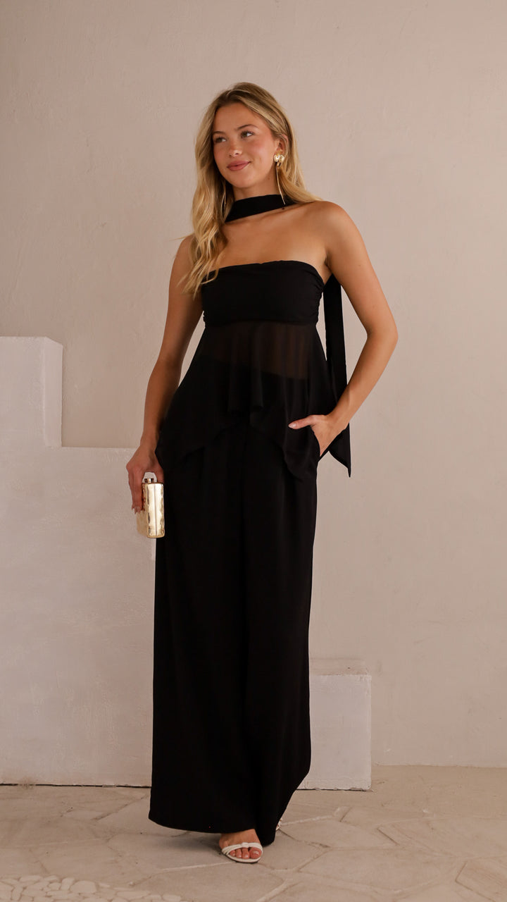 front view image 2 of Amaris Chiffon Drape Top