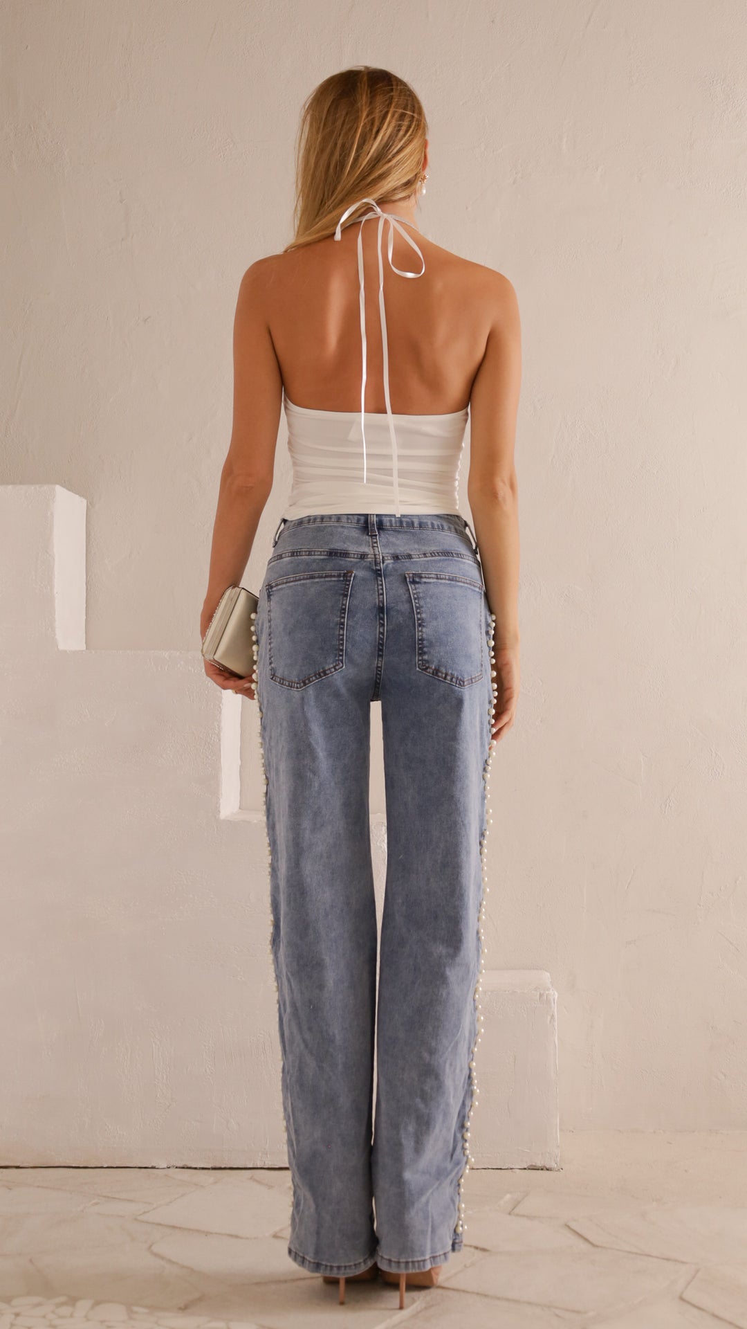 rear view image 1 of Anila Pants