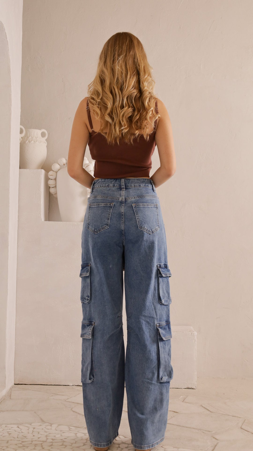 rear view image 1 of Biza Cargo Pants