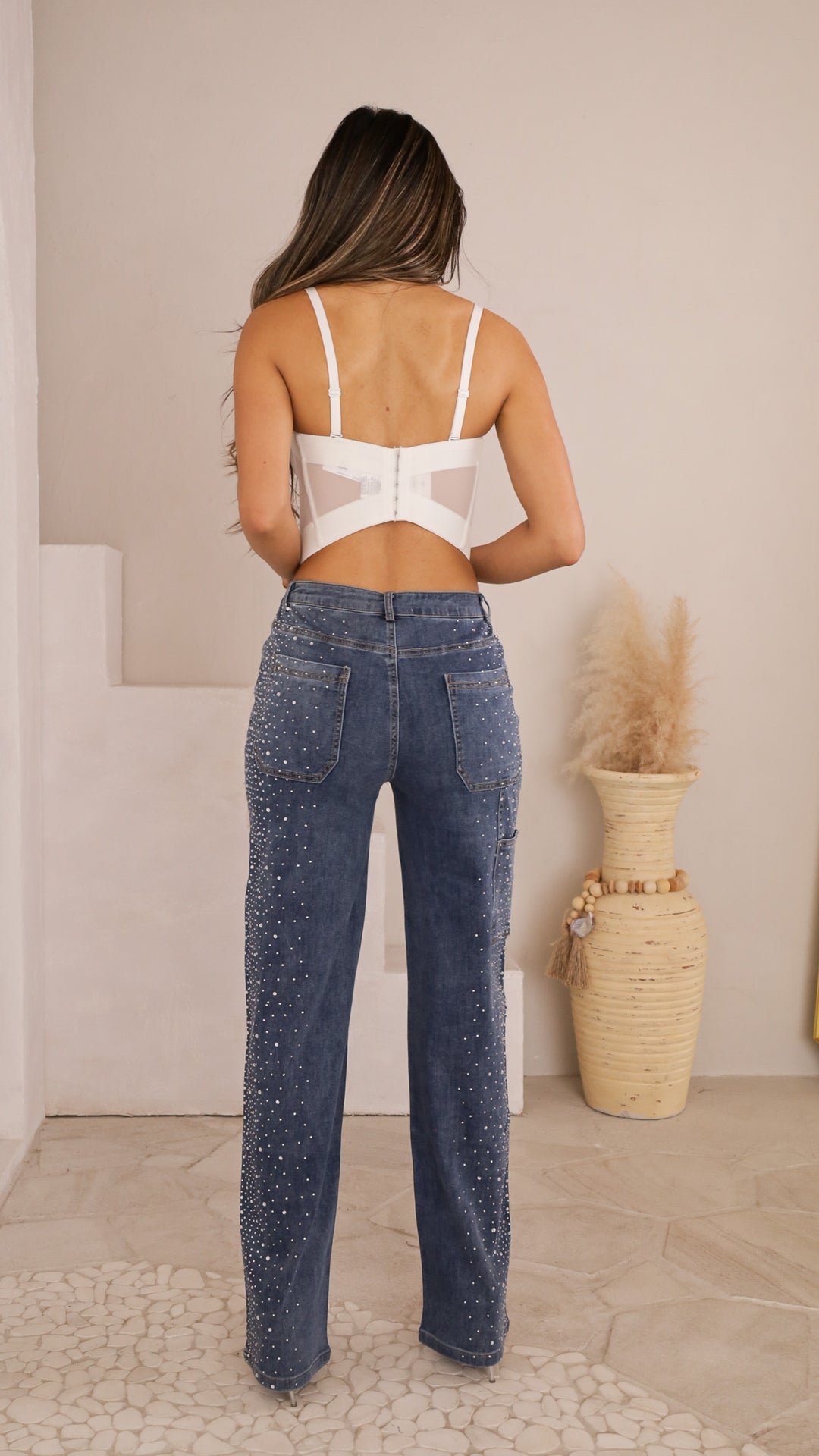 rear view image 1 of Diej Denim Pants