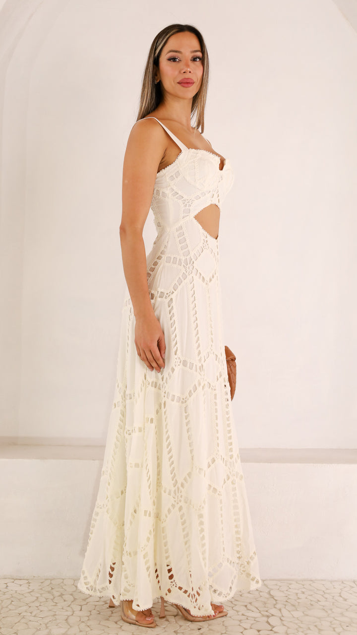 side view image 2 of Sander Midi Dress