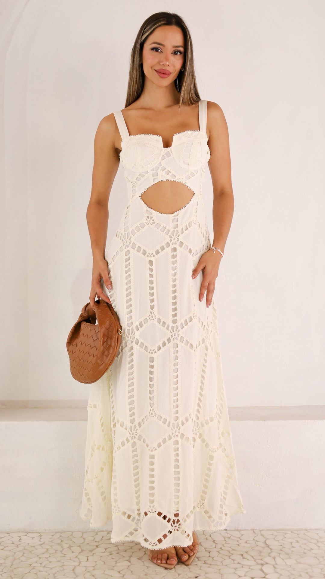 front view image 3 of Sander Midi Dress