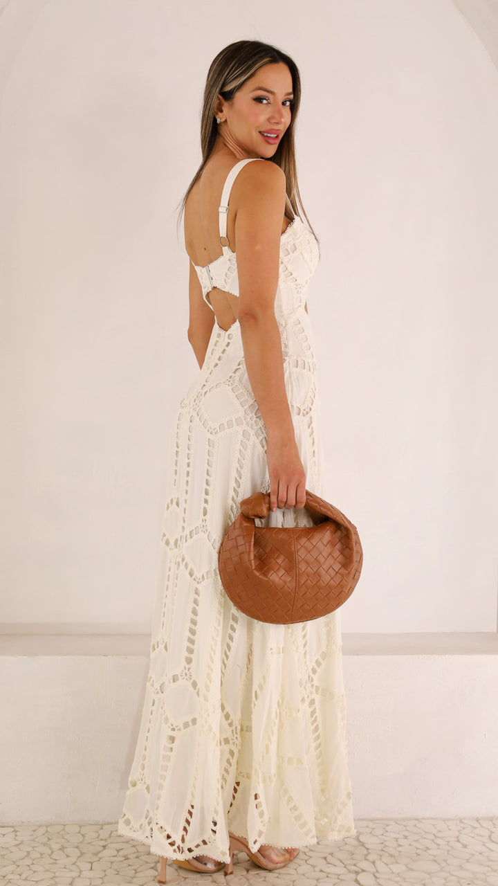 side view image 4 of Sander Midi Dress