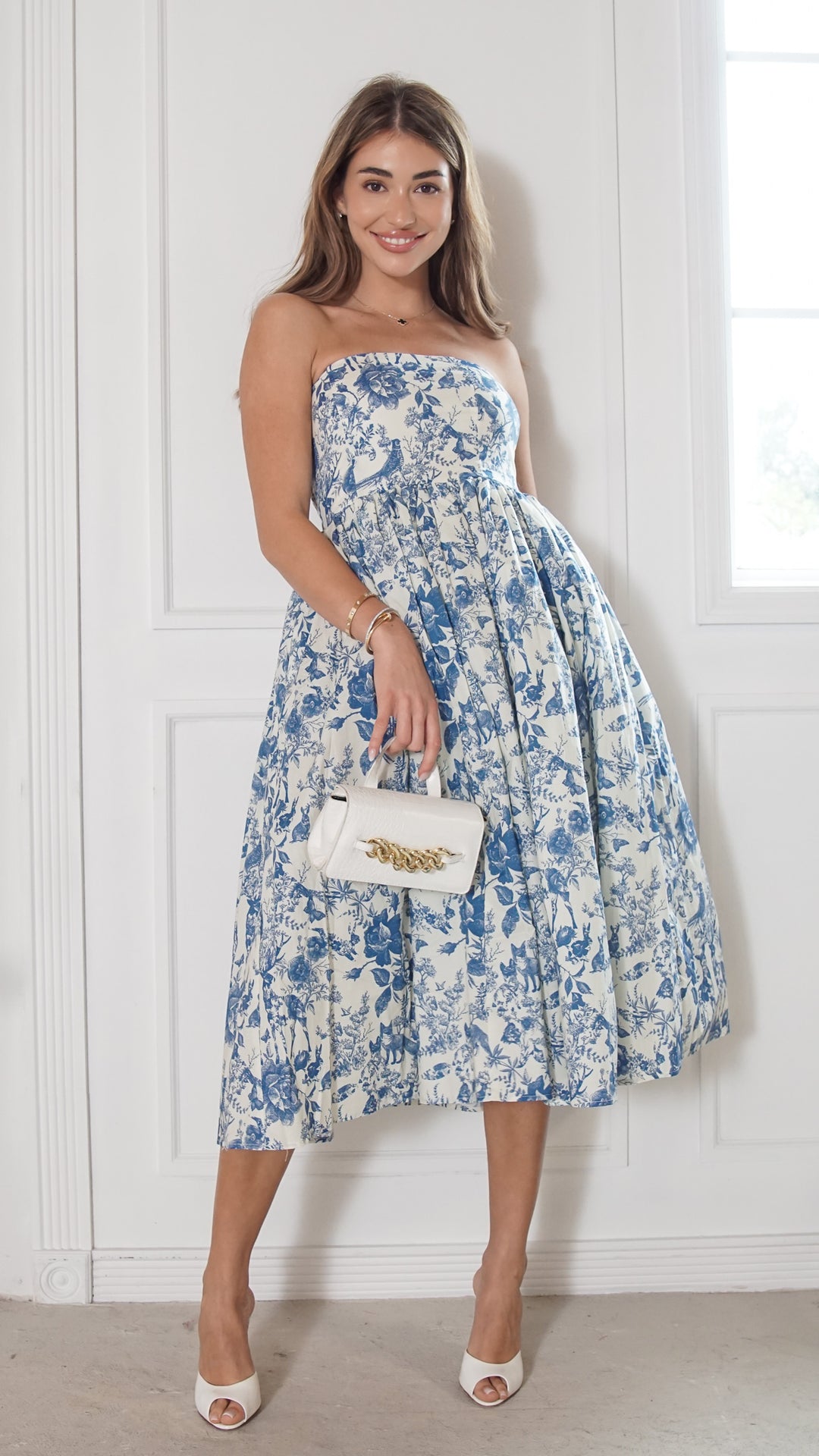 front view image 1 of Seraphina Midi Dress