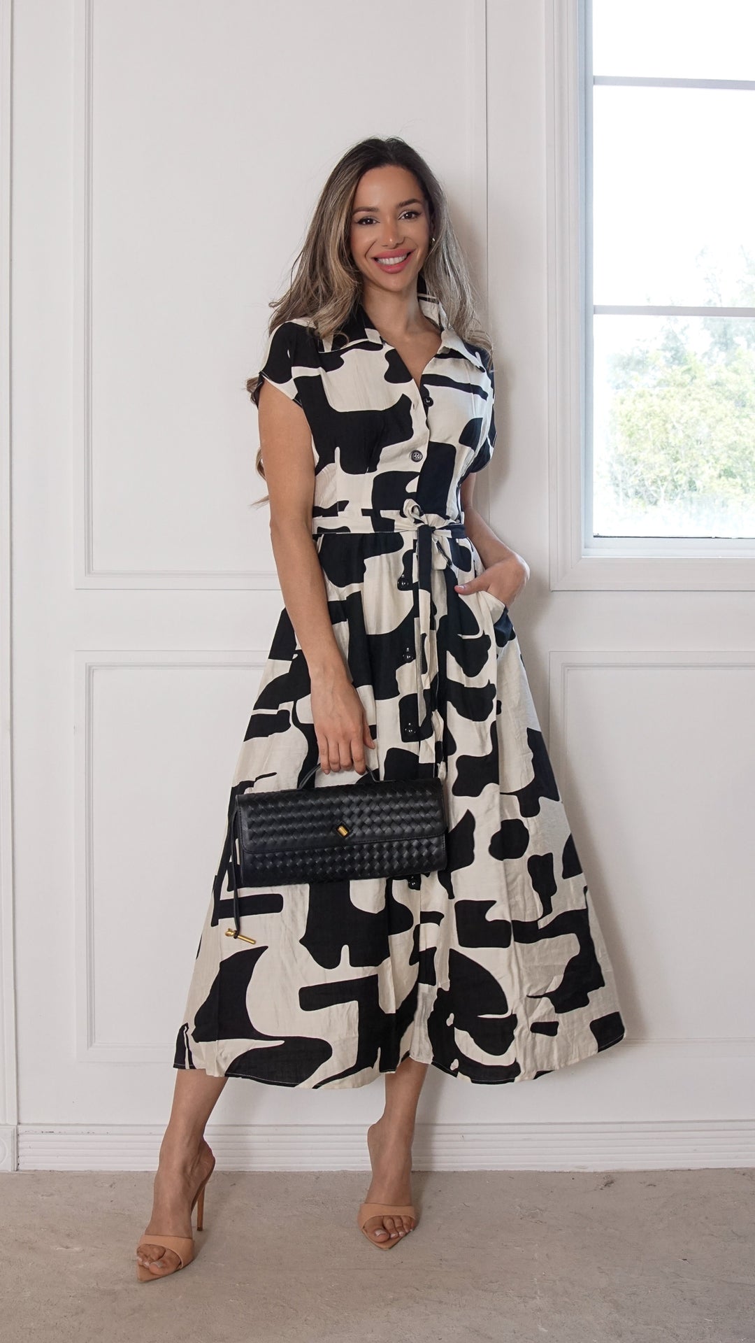 front view image 1 of Maristella Midi Dress