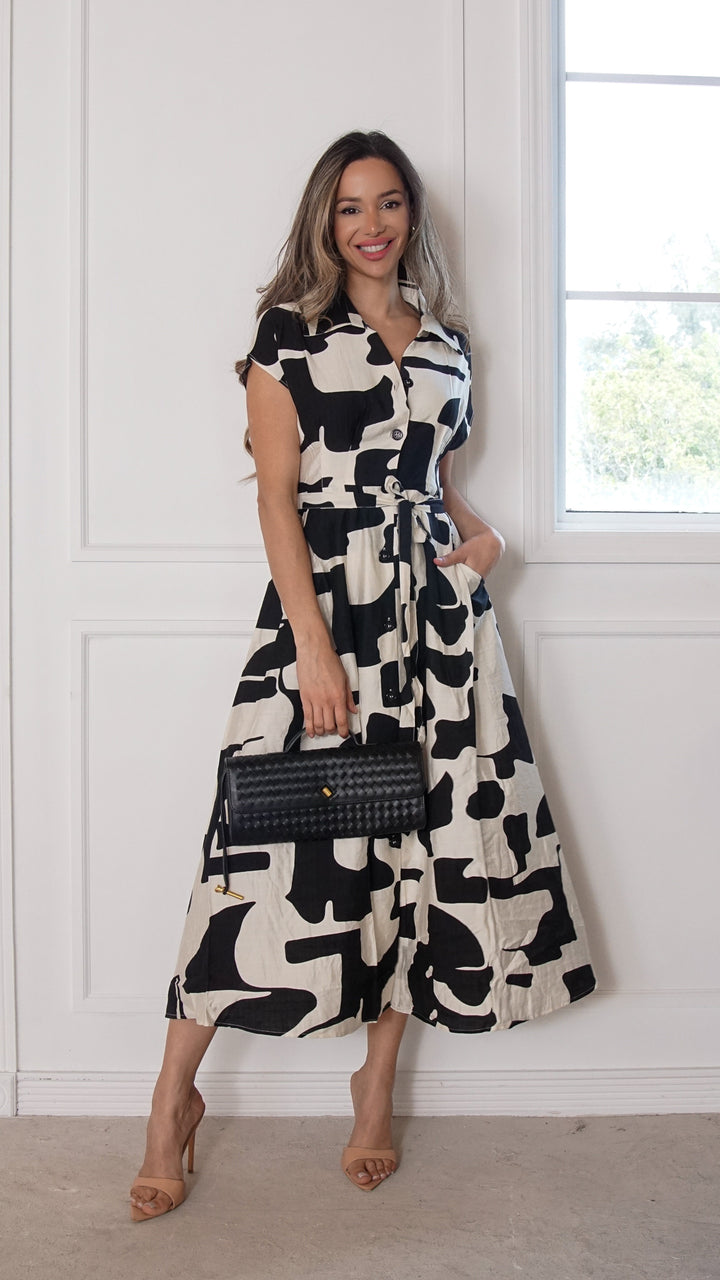 front view image 1 of Maristella Midi Dress