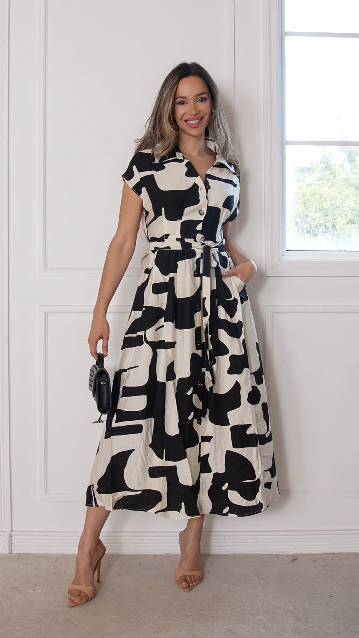 front view image 2 of Maristella Midi Dress