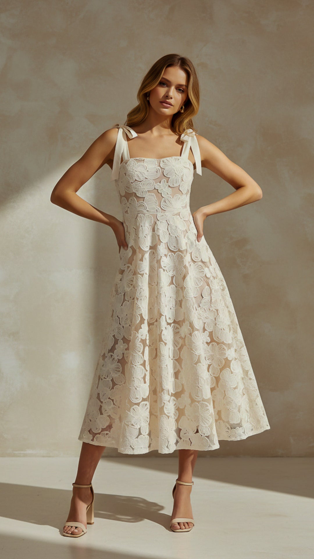 front view image 2 of Amelie Midi Dress