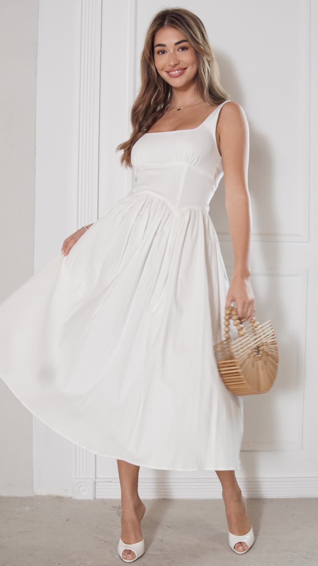 front view image 1 of Samantha Midi Dress