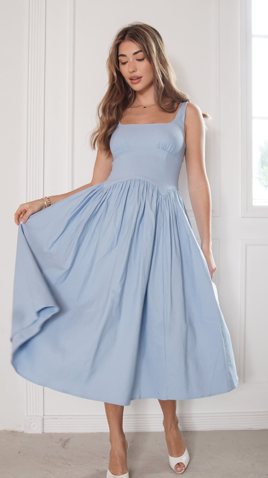 front view image 3 of Samantha Midi Dress