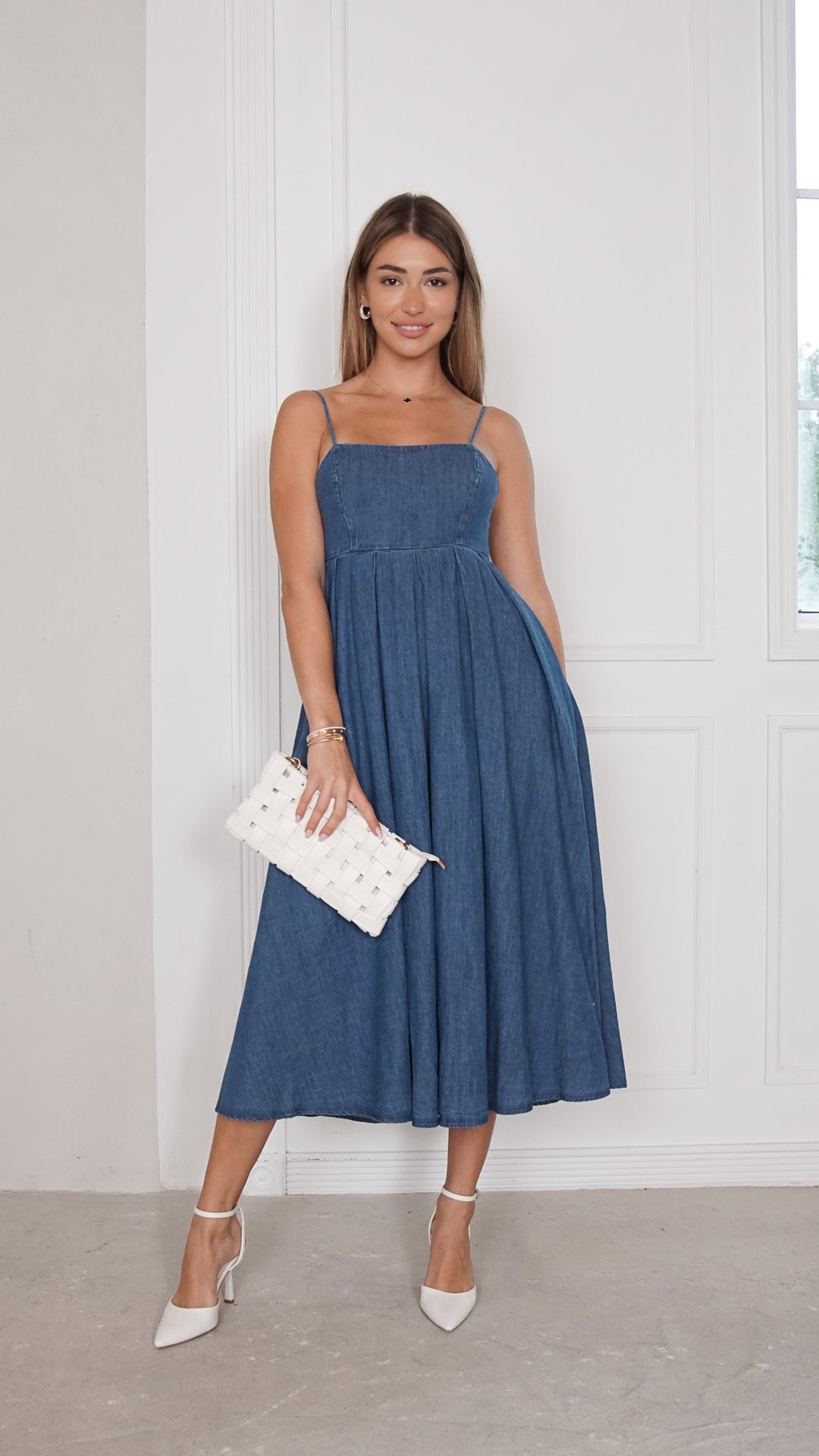 front view image 1 of Emma Midi Dress