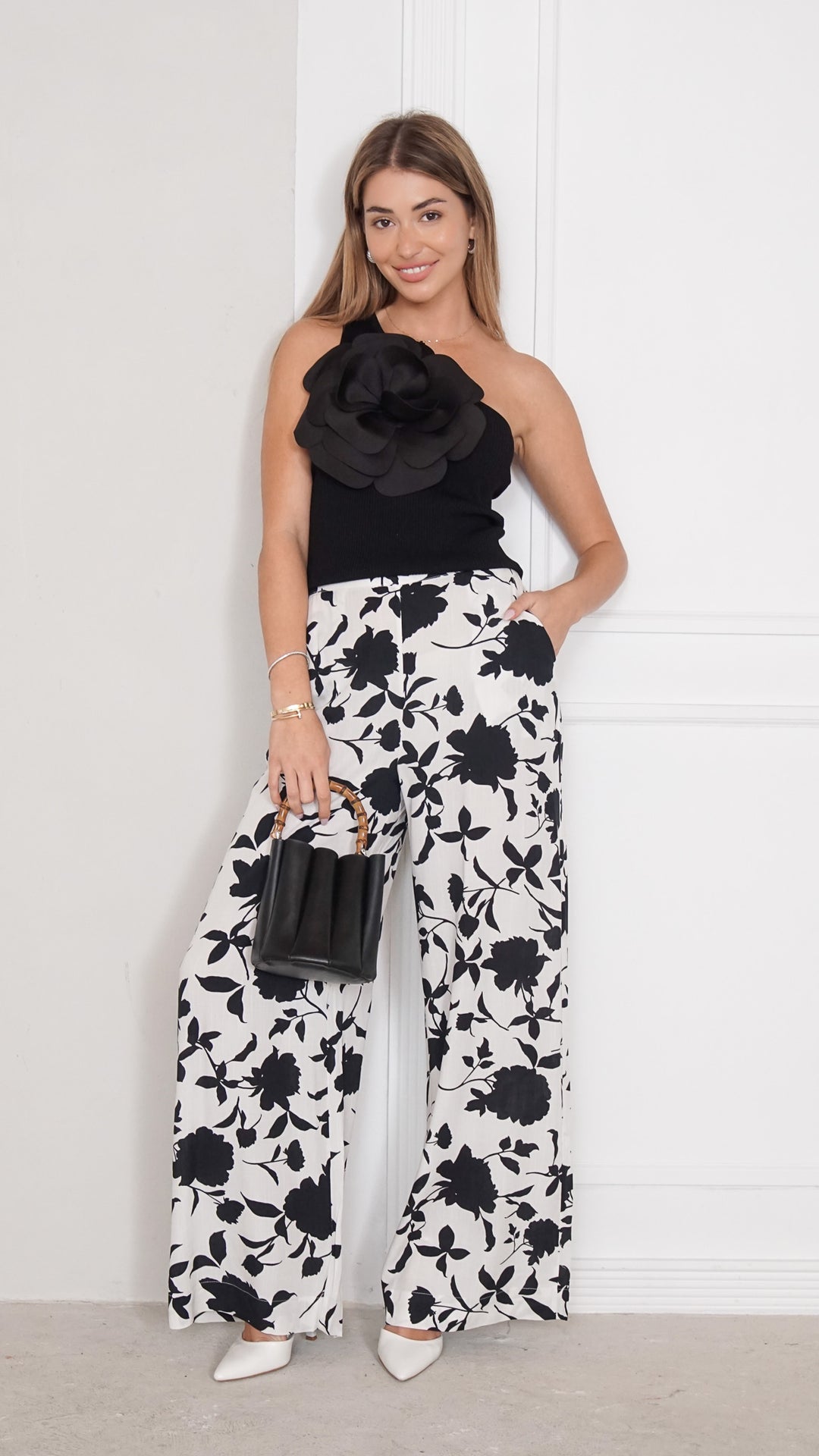 front view image 2 of Zarelle Palazzo Pants